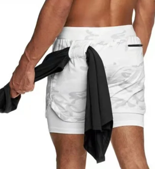 Shorts Para Treino 2 em 1 Esporte Air Effect