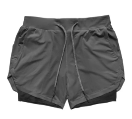 Shorts Para Treino 2 em 1 Esporte Air Effect